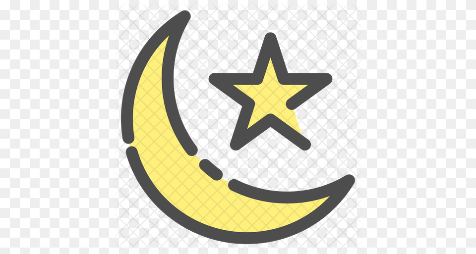 Moon Icon Tattoo Sticker, Symbol, Nature, Night, Outdoors Png