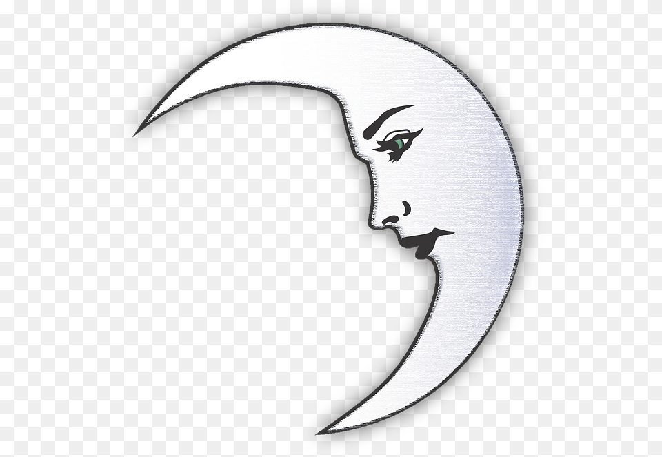 Moon La Luna Mexico Folk Art Crescent Tarot Space Fun Design, Astronomy, Nature, Night, Outdoors Free Transparent Png