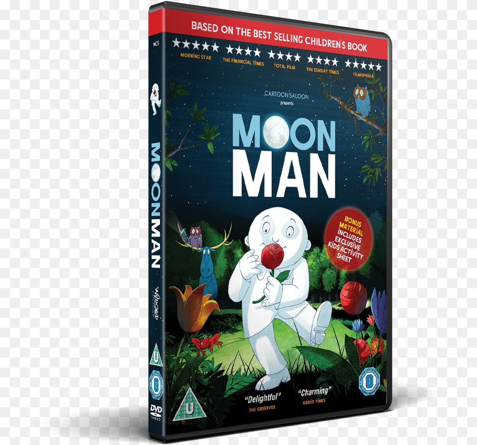 Moon Man Dvd, Book, Publication, Child, Female Png Image