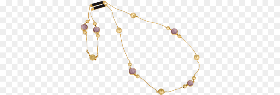 Moon Necklace Iconic Goldsparkle Pink Silver, Accessories, Jewelry, Gemstone Free Png Download