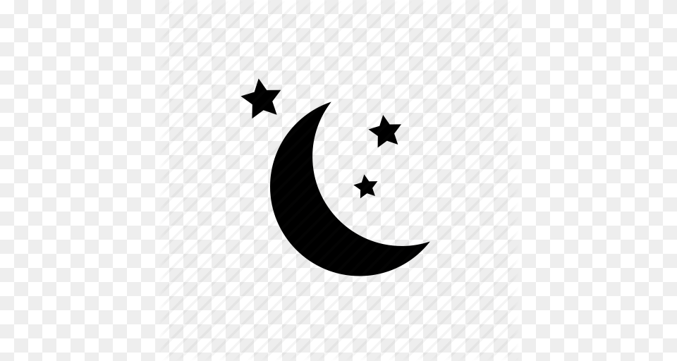 Moon Night Stars Weather Icon, Nature, Outdoors, Astronomy Free Transparent Png