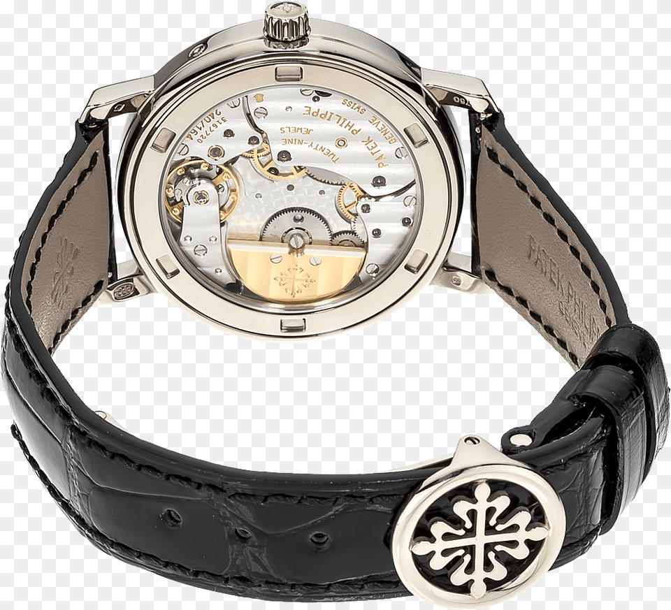 Moon Phase Power Reserve Reference 5055 White Gold, Arm, Body Part, Person, Wristwatch Png