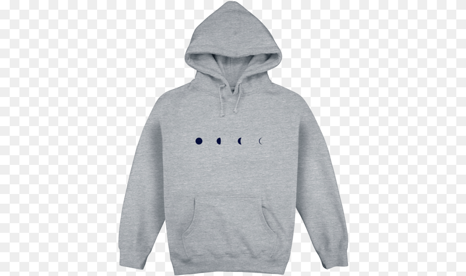 Moon Phase Pullover Hoodie Petit Biscuit Sweatshirt, Clothing, Hood, Knitwear, Sweater Png