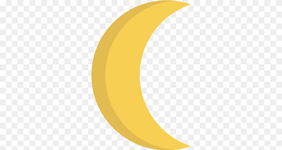 Moon Phases Icon Gold Crescent Moon, Astronomy, Nature, Night, Outdoors Free Png