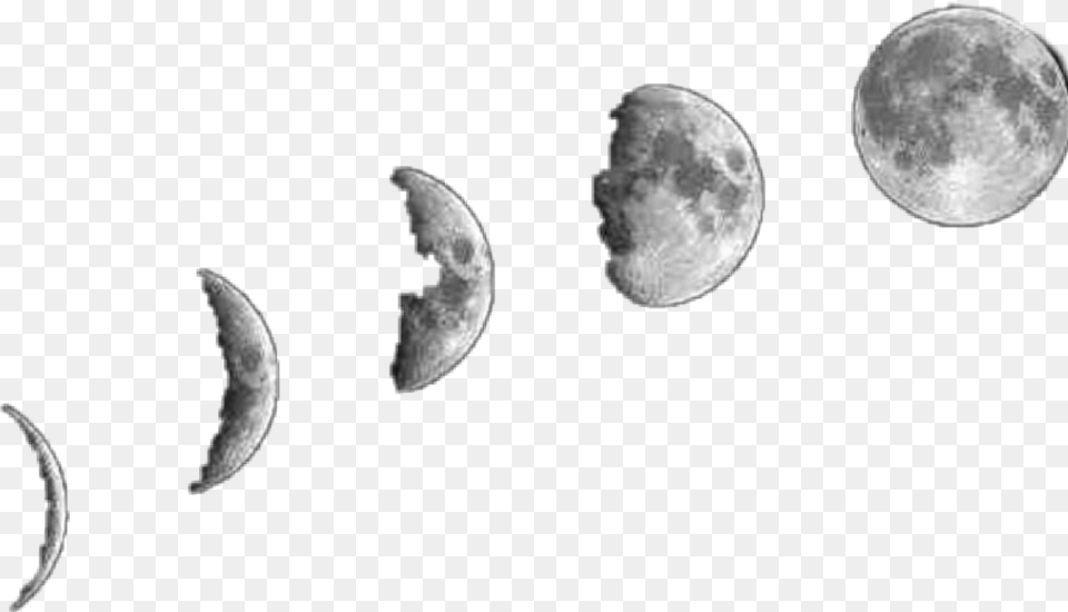 Moon Phases Moon, Astronomy, Nature, Night, Outdoors Png