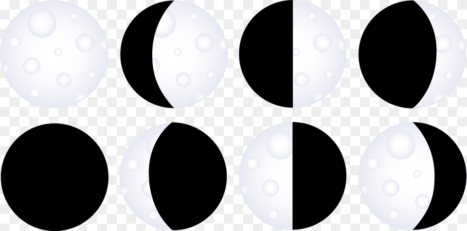 Moon Phases Transparent Phases Of The Moon Clipart, Cutlery, Spoon, Sphere Free Png