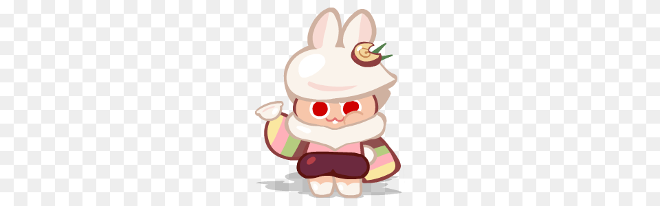 Moon Rabbit Cookie Run, Plush, Toy, Face, Head Free Transparent Png