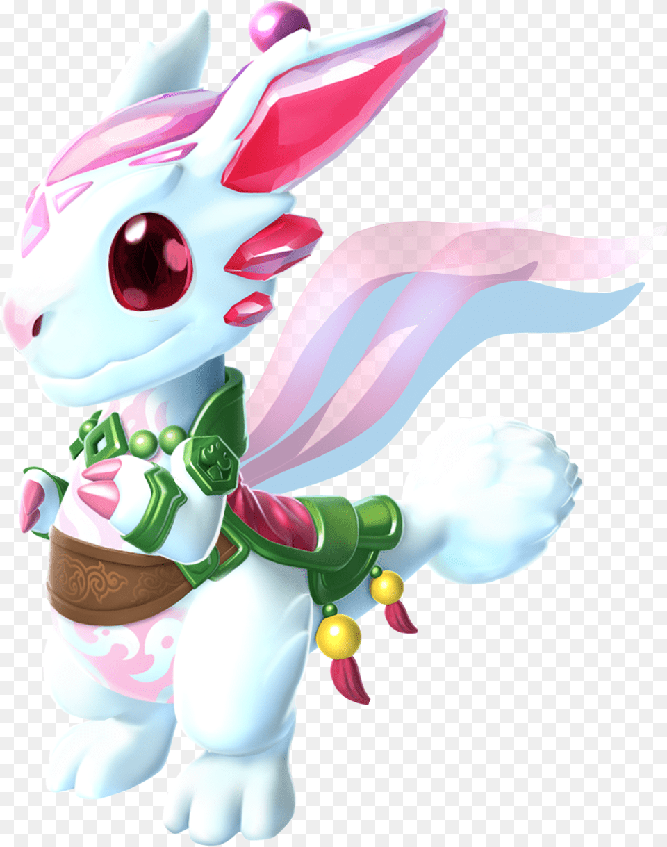 Moon Rabbit Dragon Lunnij Krolik Drakonomaniya, Figurine, Art, Graphics, Baby Free Png Download
