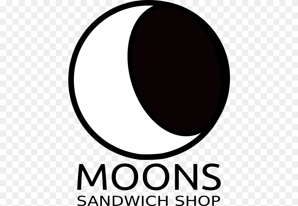 Moon S Sandwich Shop Clipart Download Circle, Nature, Night, Outdoors, Astronomy Png Image