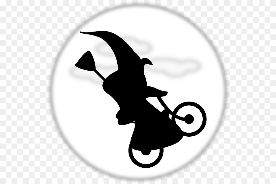 Moon Silhouette Steven Spielberg Halloween Bike, Stencil, Astronomy, Nature, Night Free Png Download