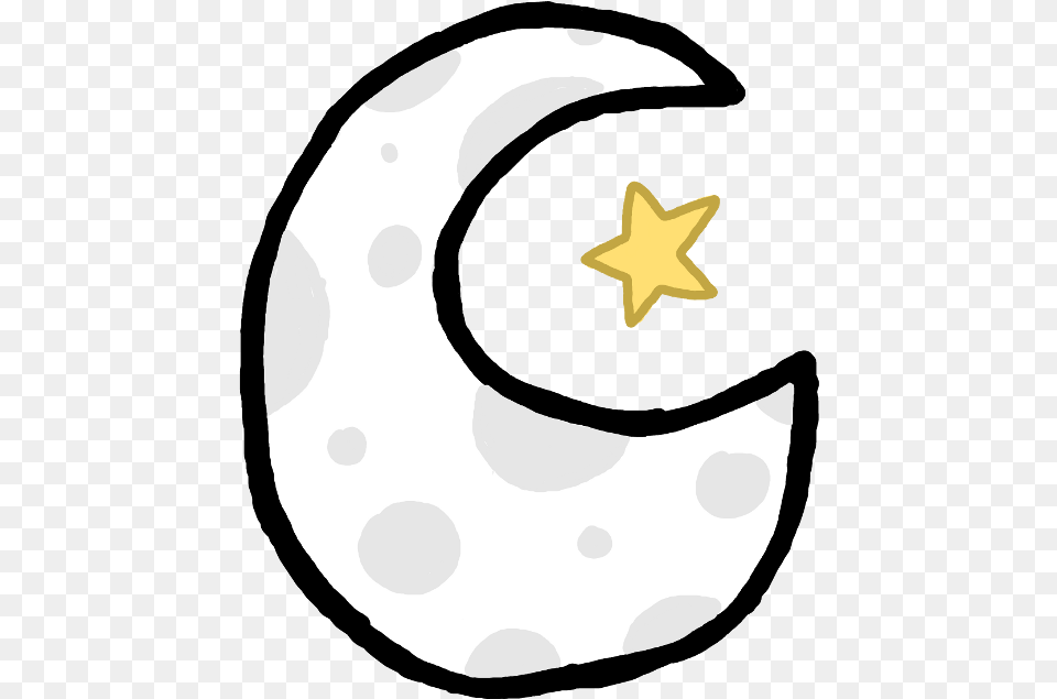 Moon Star Luna Estrella Estrellas Stars Luna Star Clipart Circle, Astronomy, Nature, Night, Outdoors Free Png