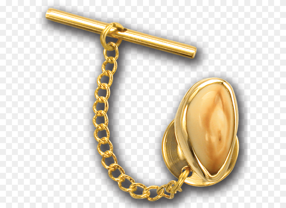 Moonbeam Tie Tack, Gold, Accessories, Jewelry, Necklace Free Transparent Png
