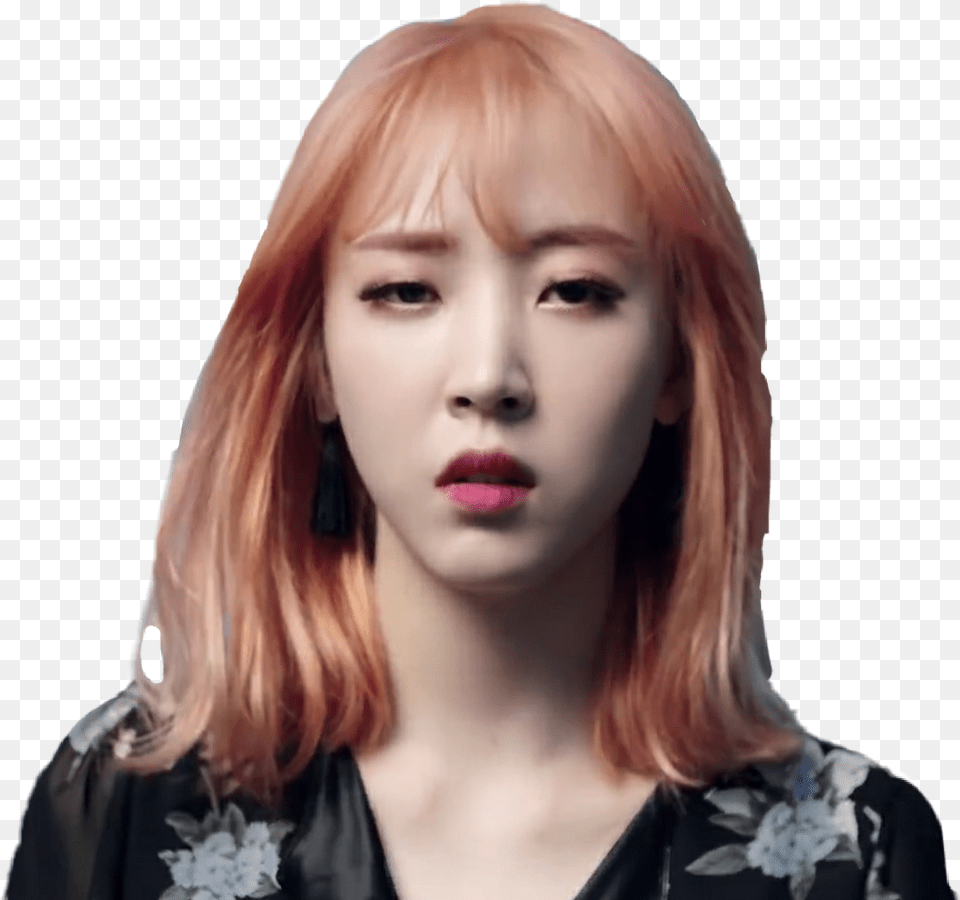 Moonbyul Mamamoo Kpop Moonbyul Starry Night, Adult, Face, Female, Head Free Png