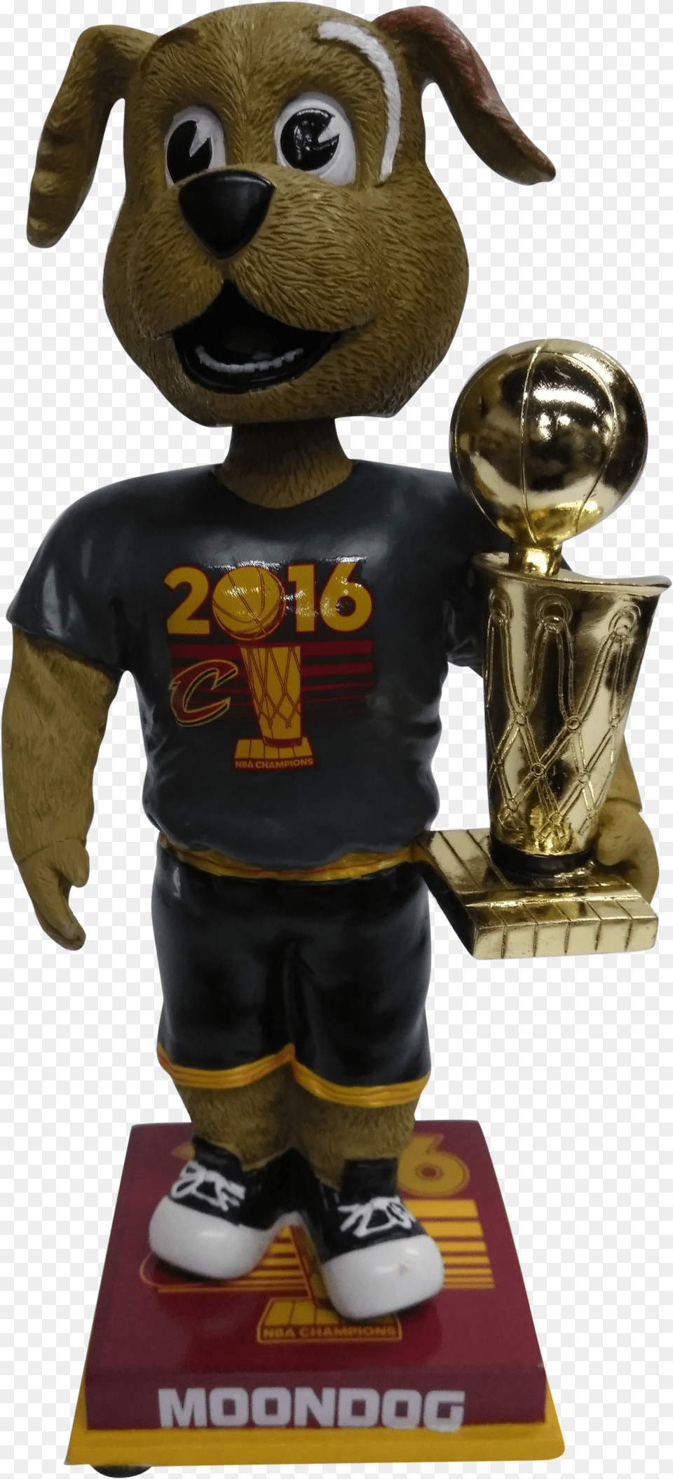 Moondog Cleveland Cavs 2016 Nba Champions T Shirt Bobblehead Forever Collectibles Moondog Cleveland Cavaliers 2016 Free Transparent Png