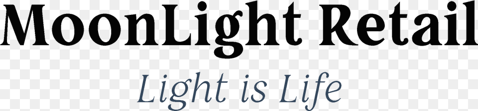 Moonlight Retail Logo Calligraphy, Text Png Image
