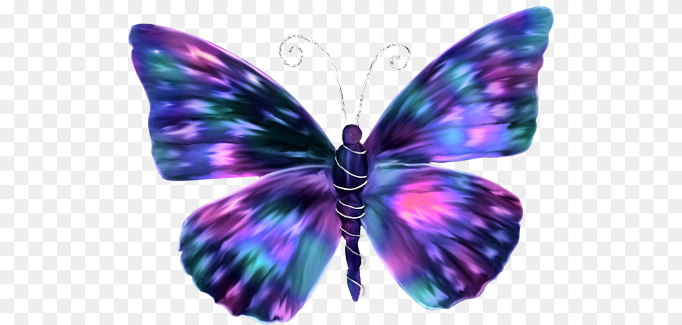 Moonlight Tea Cool Butterflies, Purple, Accessories, Animal, Person Free Png