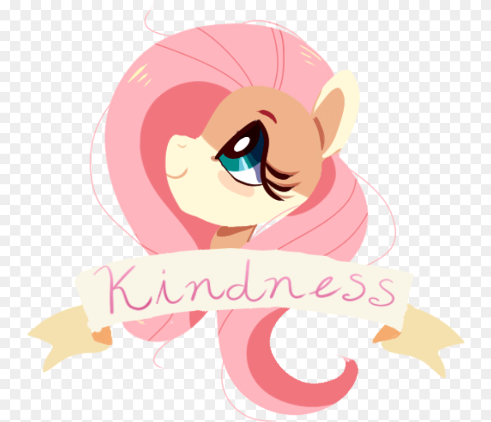 Moonraige Banner Flat Colors Fluttershy Kindness Portable Network Graphics, Book, Comics, Publication, Baby Png Image