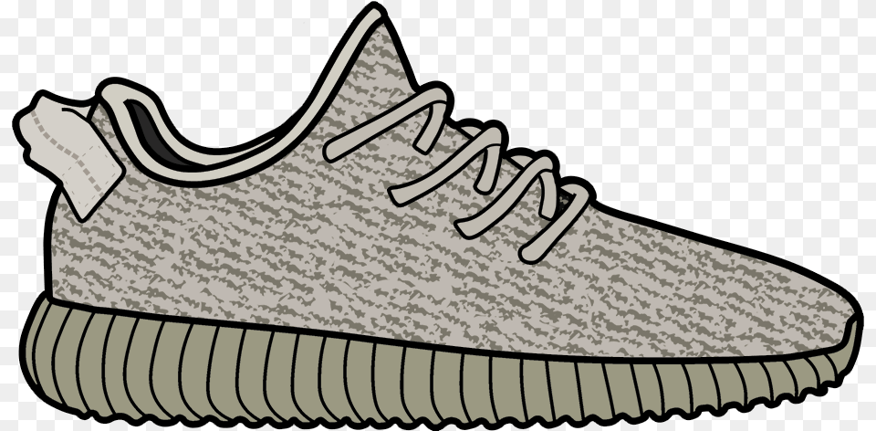 Moonrock Yeezy Boost Sticker, Clothing, Footwear, Shoe, Sneaker Free Transparent Png