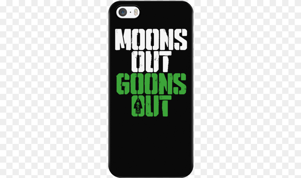 Moons Out Goons Out V2 Mobile Phone Case, Electronics, Mobile Phone, Text Free Transparent Png