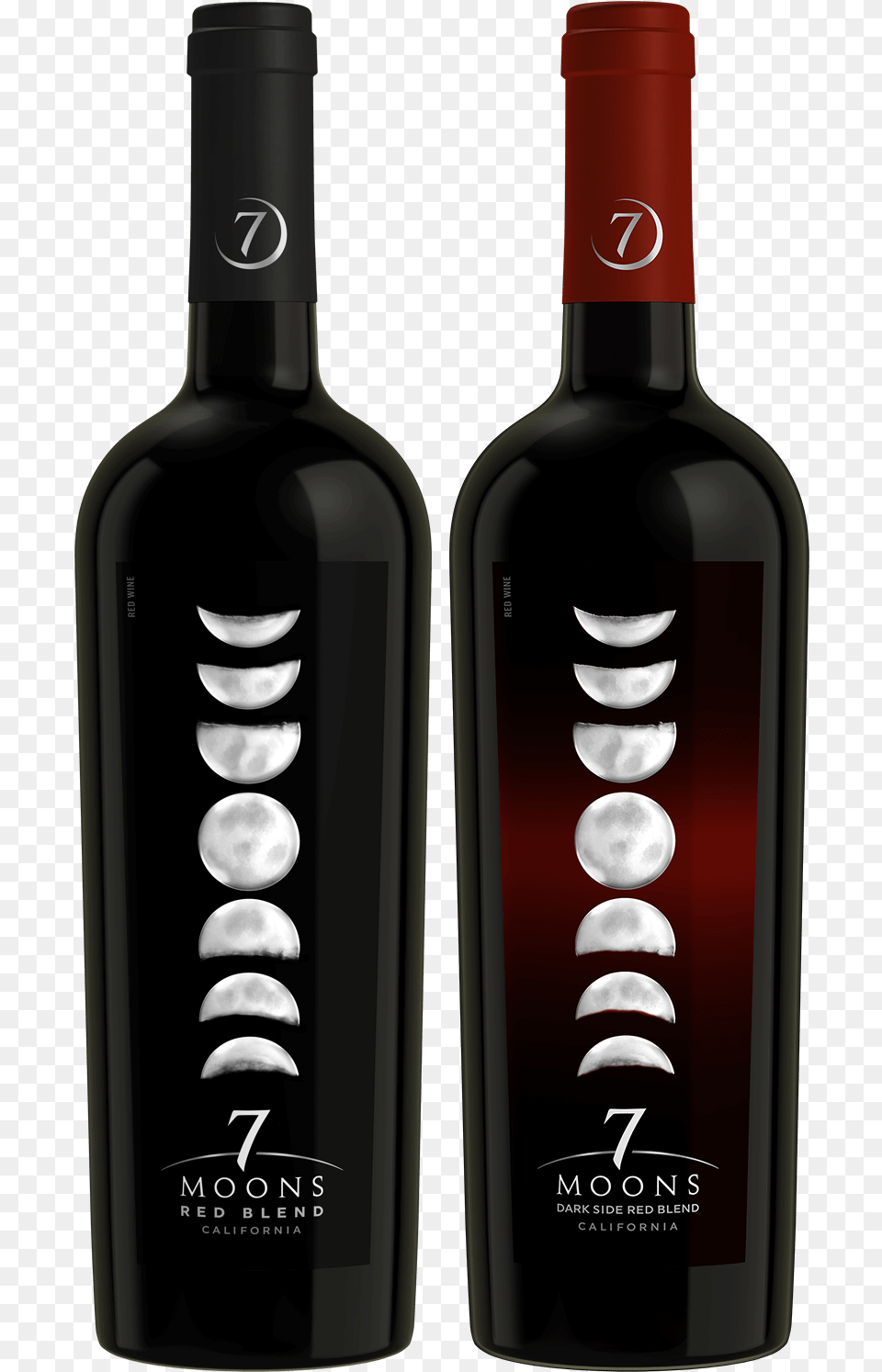 Moons Red Blend, Alcohol, Wine, Wine Bottle, Liquor Png Image