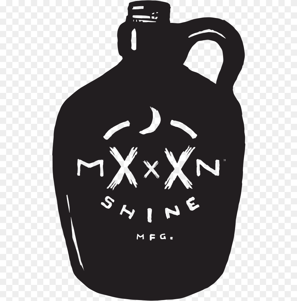 Moonshine Mfg Glass Bottle, Jug, Person, Face, Head Free Png Download