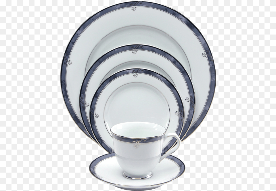 Moonstone 5 Piece Place Setting Nikko Ceramics Sentiments Moonstone Dinnerware Collection, Art, Cup, Porcelain, Pottery Png