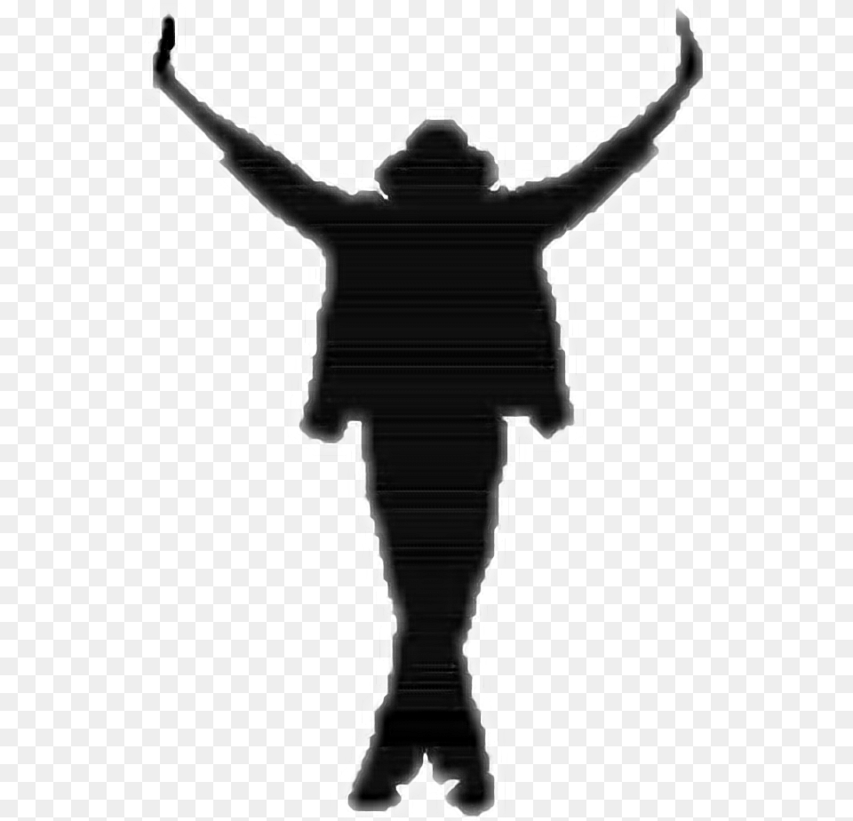 Moonwalk Michael Jackson Silhouette Transparent Michael Jackson Silhouette, Stencil, Person, Dancing, Leisure Activities Png