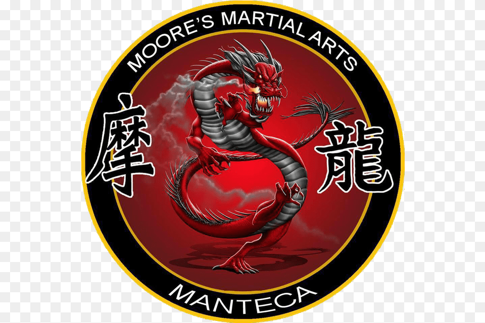 Moores Martial Arts Of Manteca Iveco, Dragon, Person Free Png