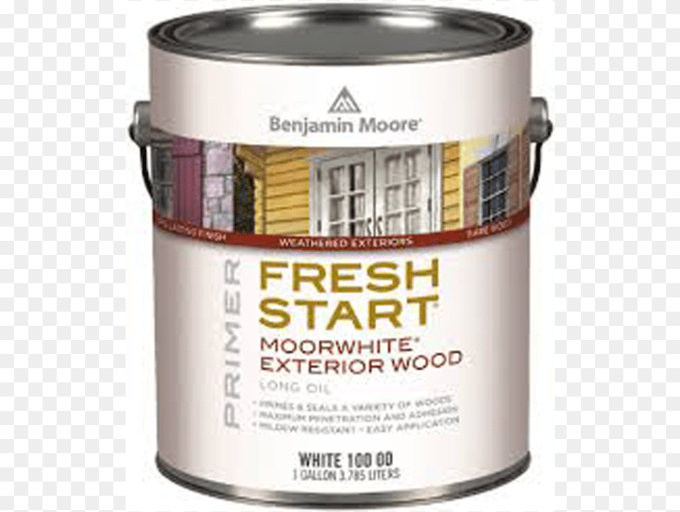 Moorwhite Exterior Wood Primer Primer Benjamin Moore Fresh Start Underbody, Paint Container, Can, Tin Free Transparent Png