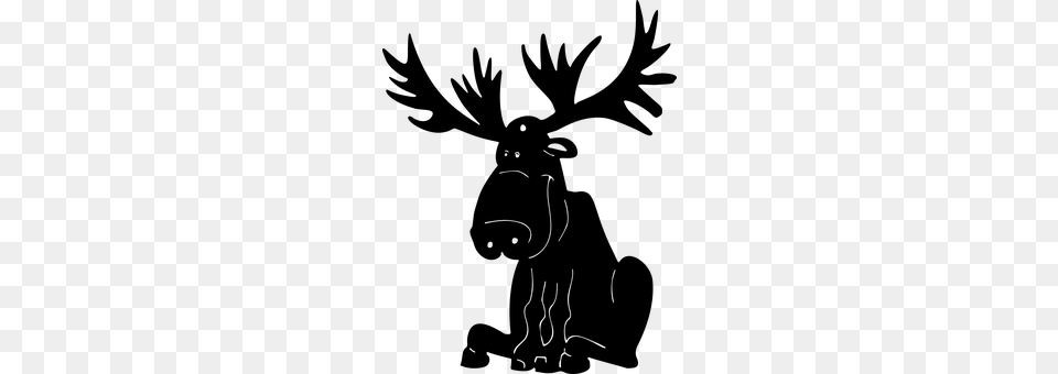 Moose Gray Png Image