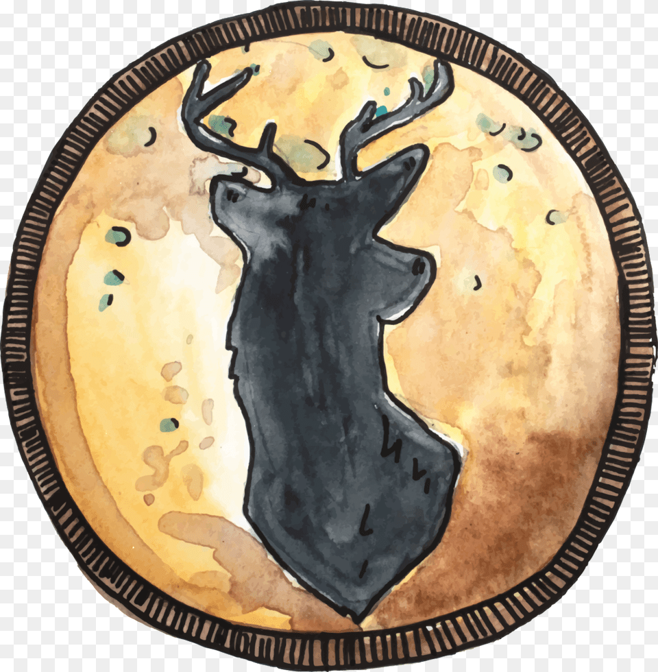 Moose, Plate, Animal, Mammal Png