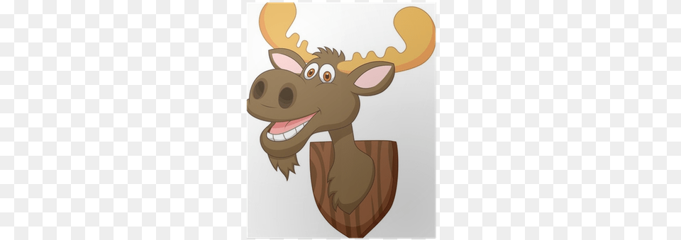 Moose Cartoon, Animal, Mammal, Wildlife, Baby Free Png