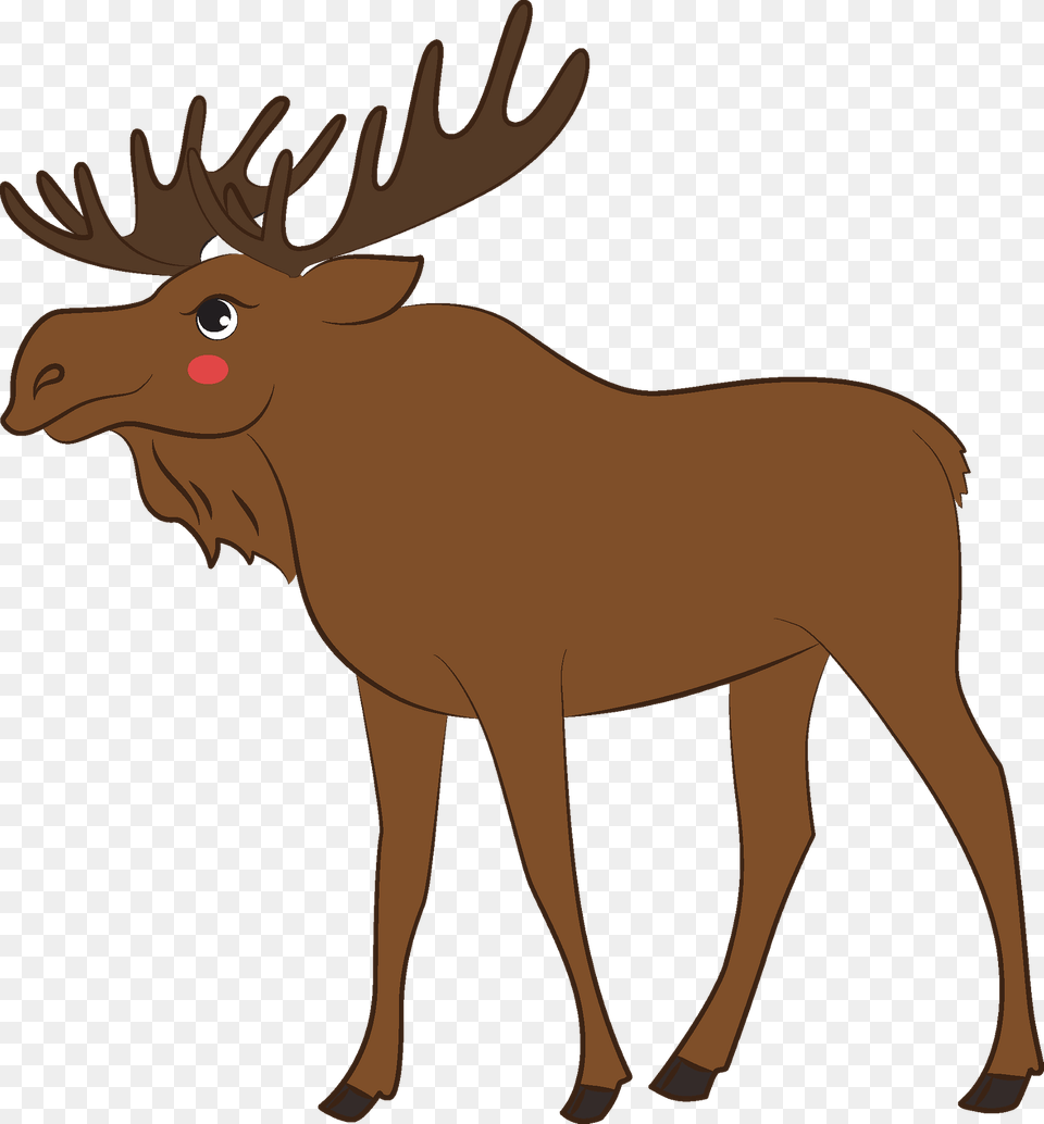 Moose Clipart, Animal, Deer, Mammal, Wildlife Png Image