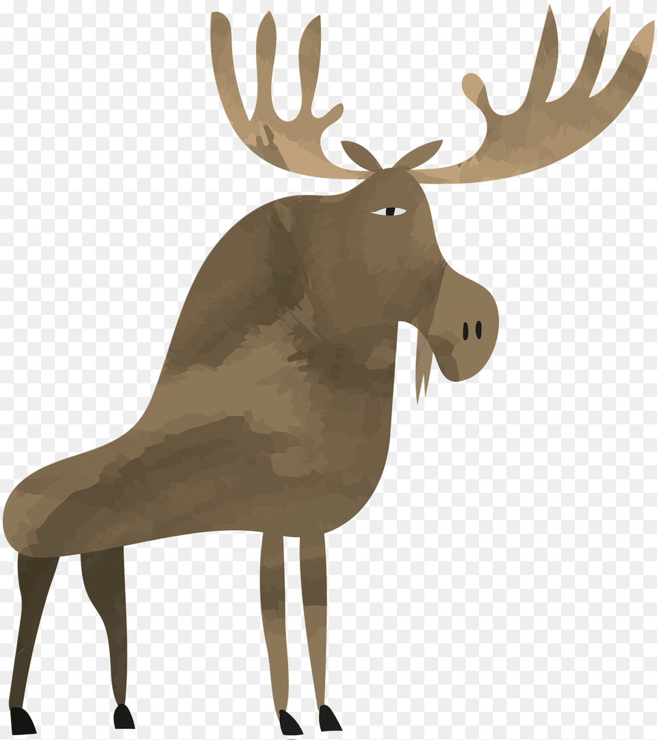 Moose Clipart, Animal, Mammal, Wildlife, Kangaroo Png Image