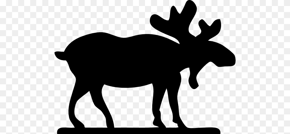 Moose Clipart, Silhouette, Animal, Mammal, Wildlife Free Png