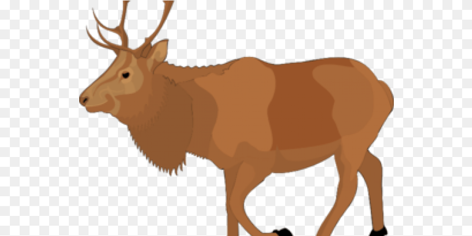 Moose Clipart Animated Elk Transparent Cartoon Elk Clipart, Animal, Deer, Mammal, Wildlife Free Png