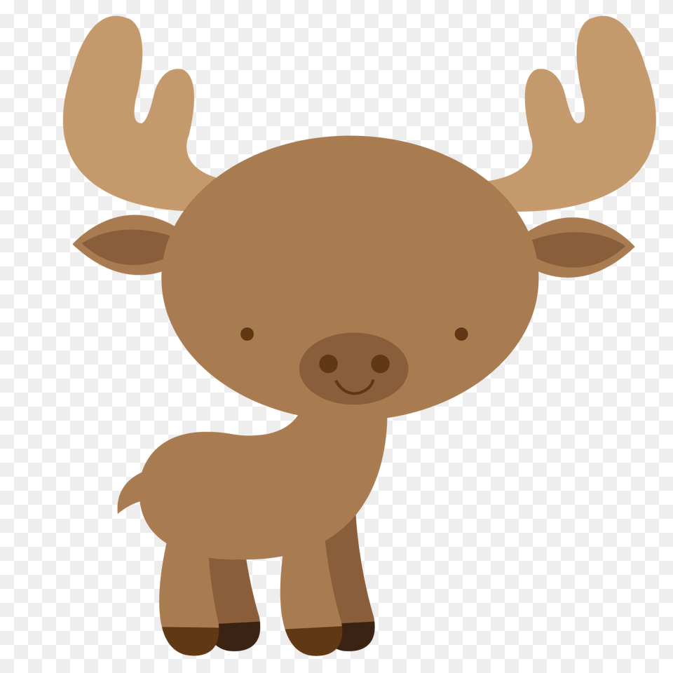Moose Clipart Elk Moose Elk For Animal, Mammal, Pig Free Png Download