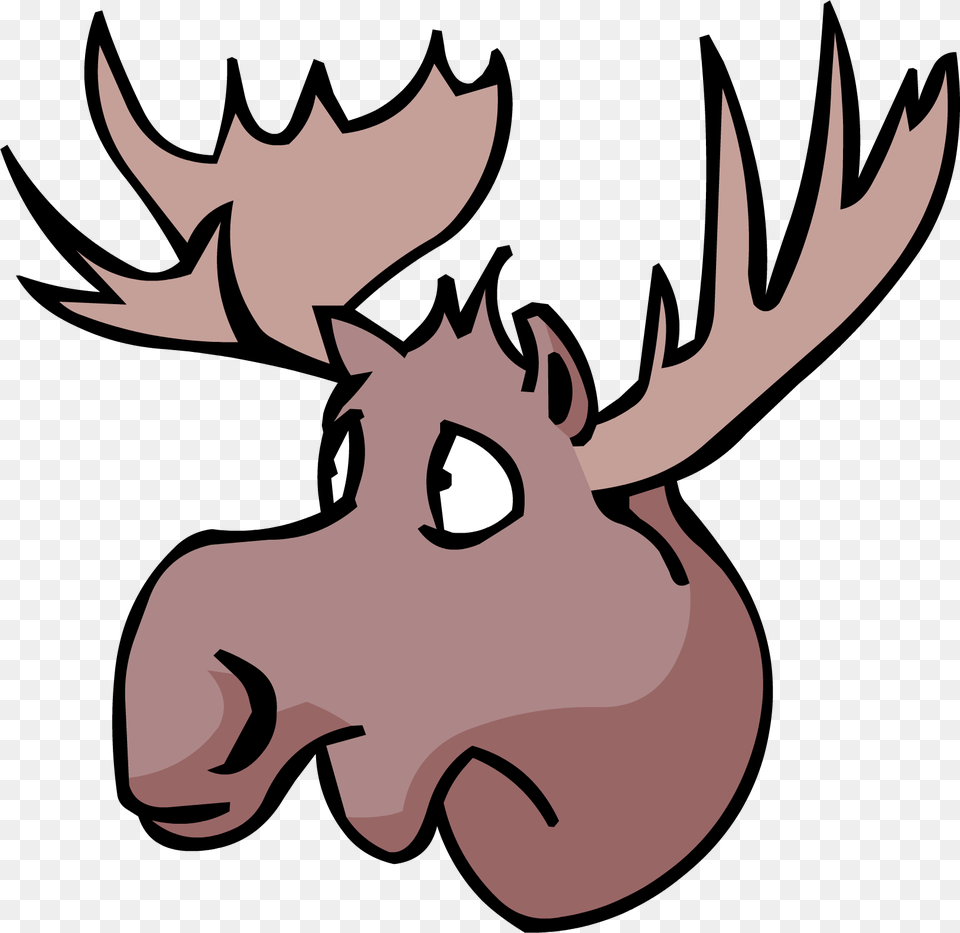 Moose Clipart Ski Lodge, Animal, Mammal, Wildlife, Deer Free Transparent Png