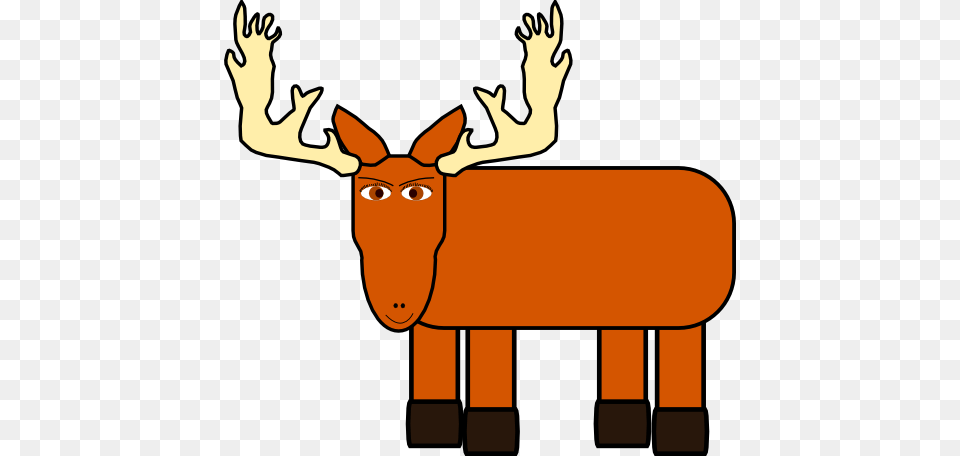 Moose Clipart Strong, Animal, Deer, Mammal, Wildlife Free Transparent Png