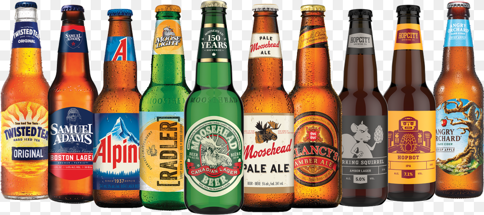 Moose Head, Alcohol, Beer, Beer Bottle, Beverage Free Transparent Png