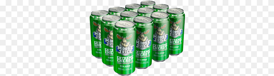 Moose Juice Green Apple Green Juice Energy Drink, Alcohol, Beer, Beverage, Can Free Transparent Png