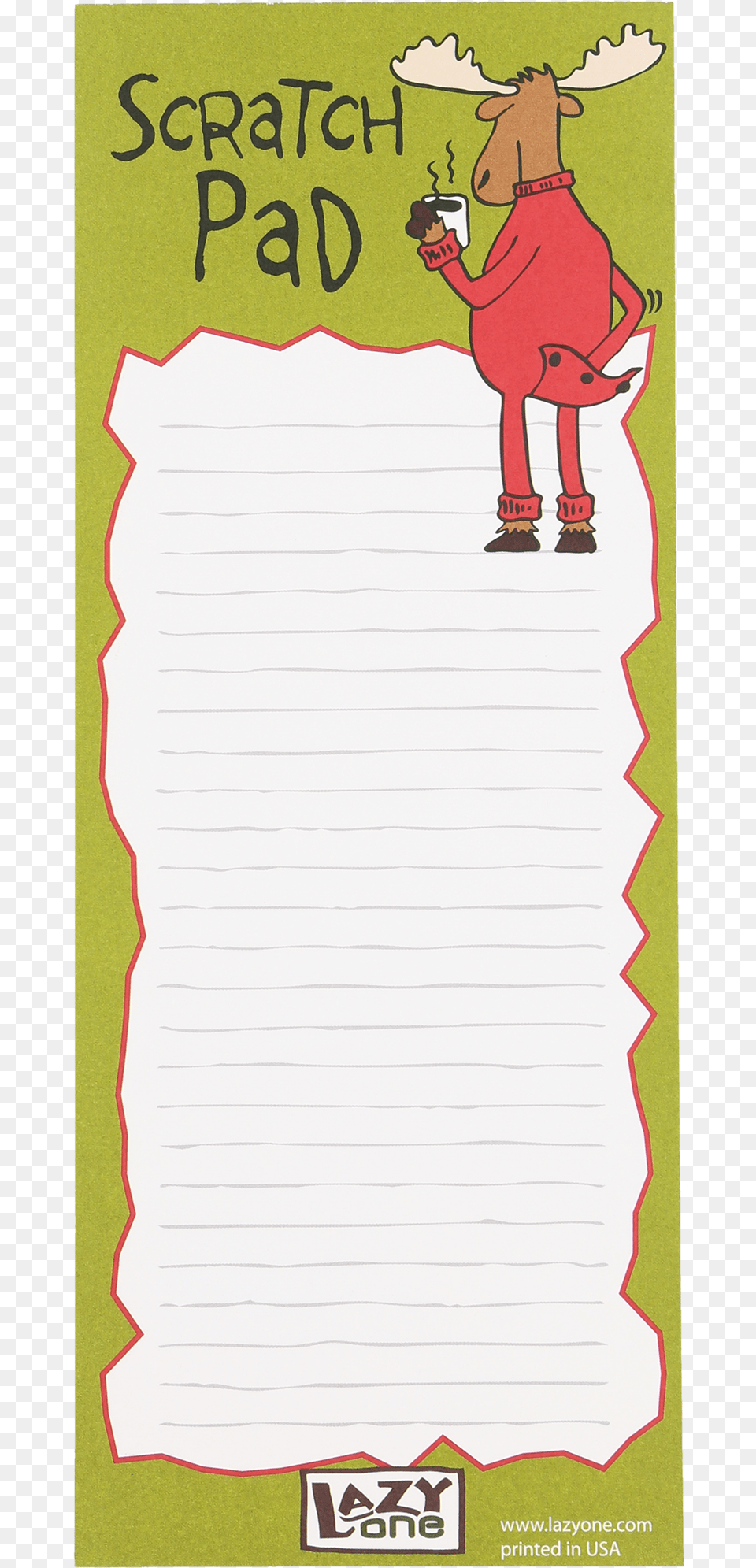 Moose Scratch Pad Cartoon, Page, Text, Book, Publication Free Transparent Png