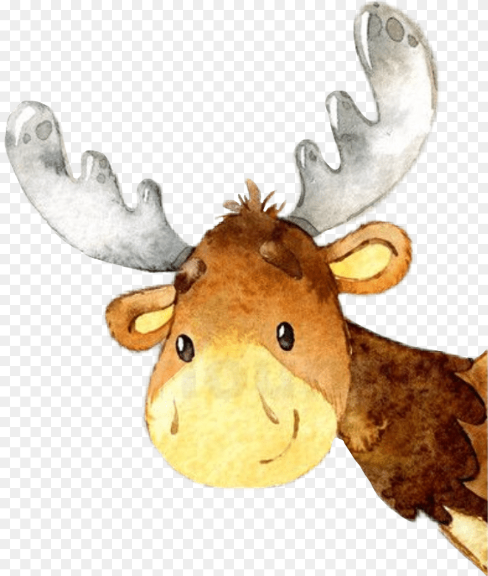Moose Sticker Moose, Animal, Mammal, Wildlife Png Image
