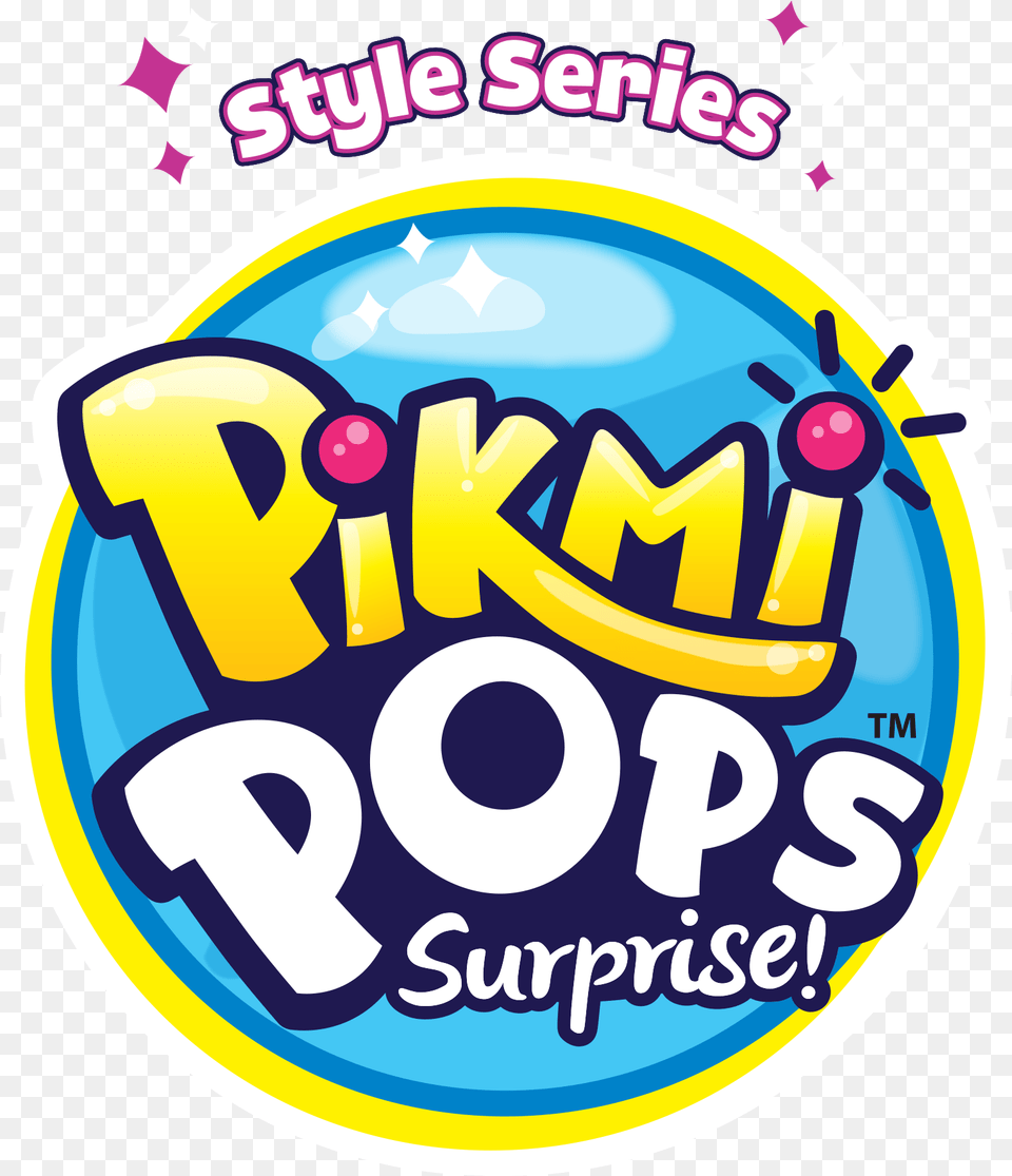 Moose Toys Pikmi Pops Surprise Jumbo Bunny Plush, Sticker, Logo Png