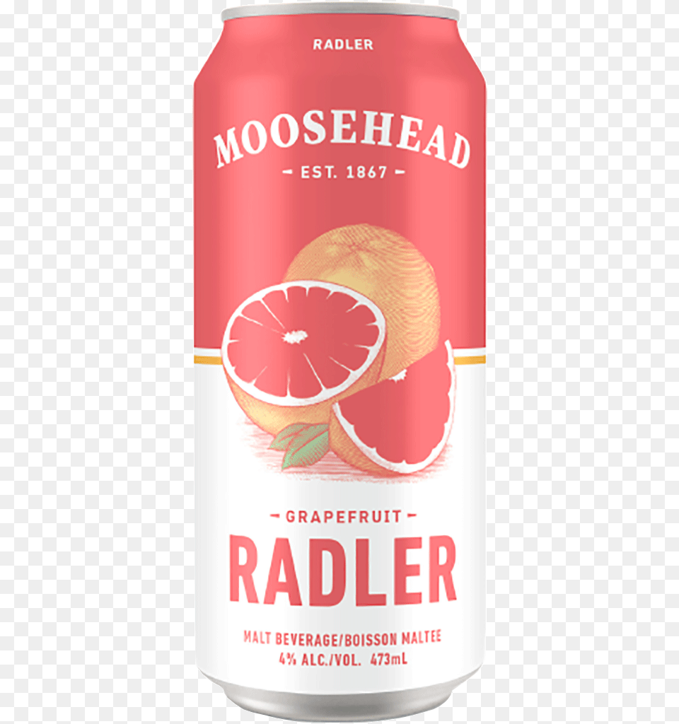 Moosehead Grapefruit Radler 473 Ml Moosehead Radler, Plant, Produce, Citrus Fruit, Food Png Image