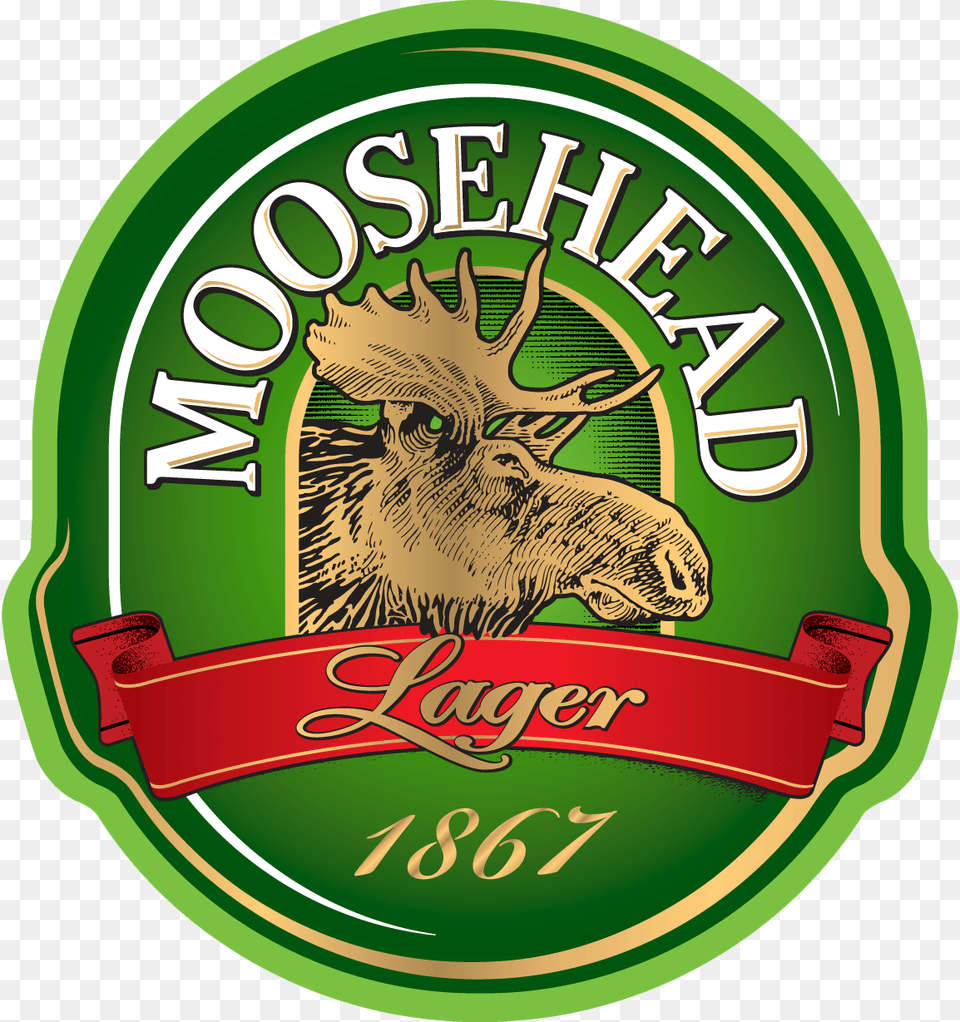 Moosehead Lager, Badge, Logo, Symbol, Architecture Free Transparent Png