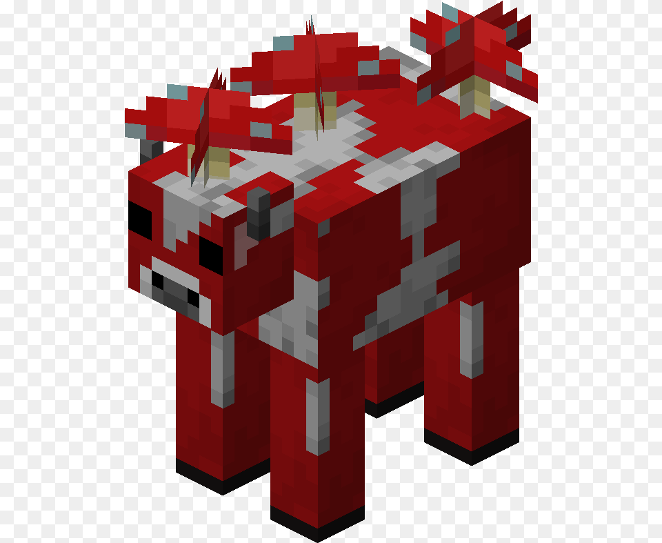 Mooshroom Minecraft Red Cow, Dynamite, Weapon Free Png