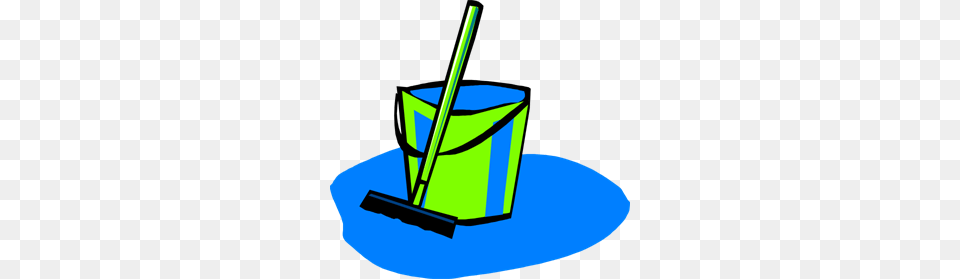 Mop And Bucket Blue Clipart For Web, Cleaning, Person Png Image