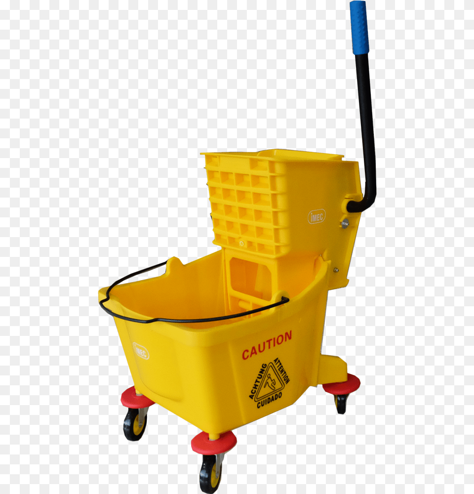 Mop Bucket Mop Bucket, Cleaning, Person, Carriage, Transportation Free Png Download