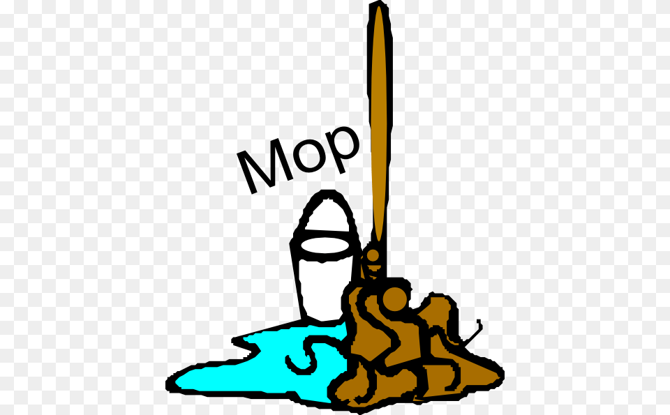 Mop Clipart, People, Person, Baby, Cleaning Free Png Download